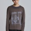 Noise Double Layer Long Sleeve Top