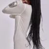 Oatmeal Mist Mini Dress