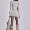 Oatmeal Mist Mini Dress