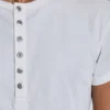 Off White Haze Henley T-Shirt