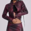 Oxblood Piston Jacket