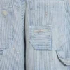 Pinstripe Double Knee Carpenter Jorts
