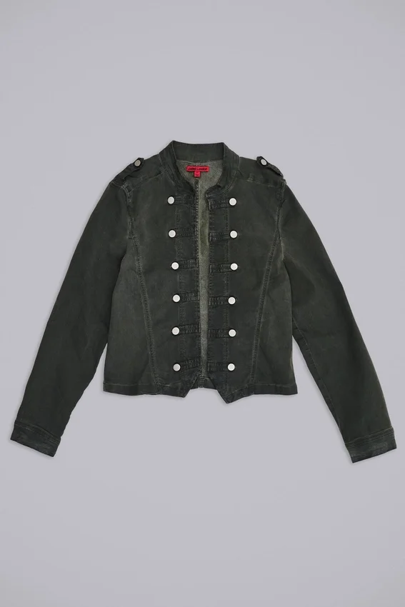 Rebel Military Jacket in Khaki