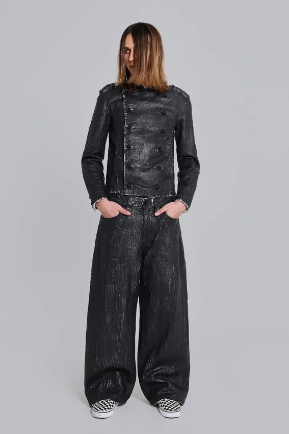 Rock Revival Moto Wax Jeans