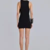 Rock Revival Rhinestone Fleur de Lis Vest Mini Dress