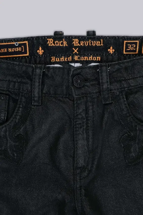 Rock Revival Staple Wax Bootcut Jeans