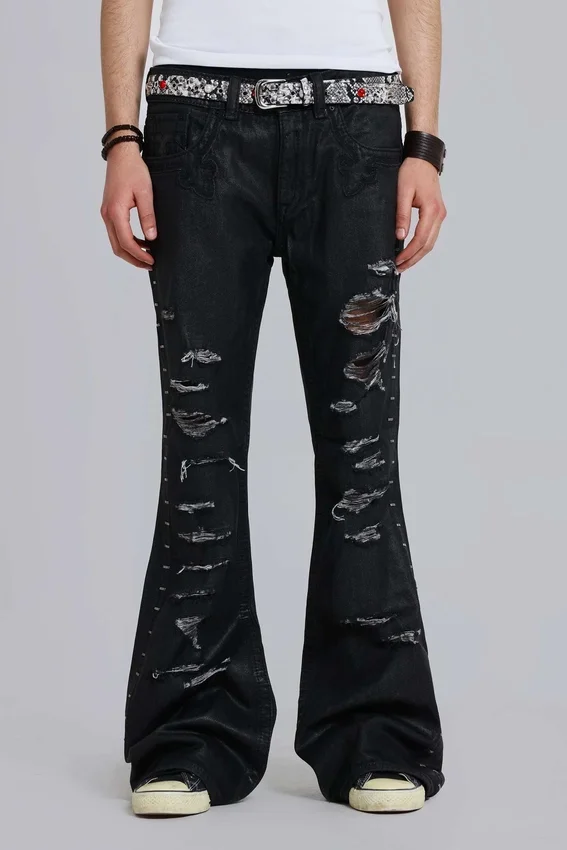 Rock Revival Staple Wax Bootcut Jeans