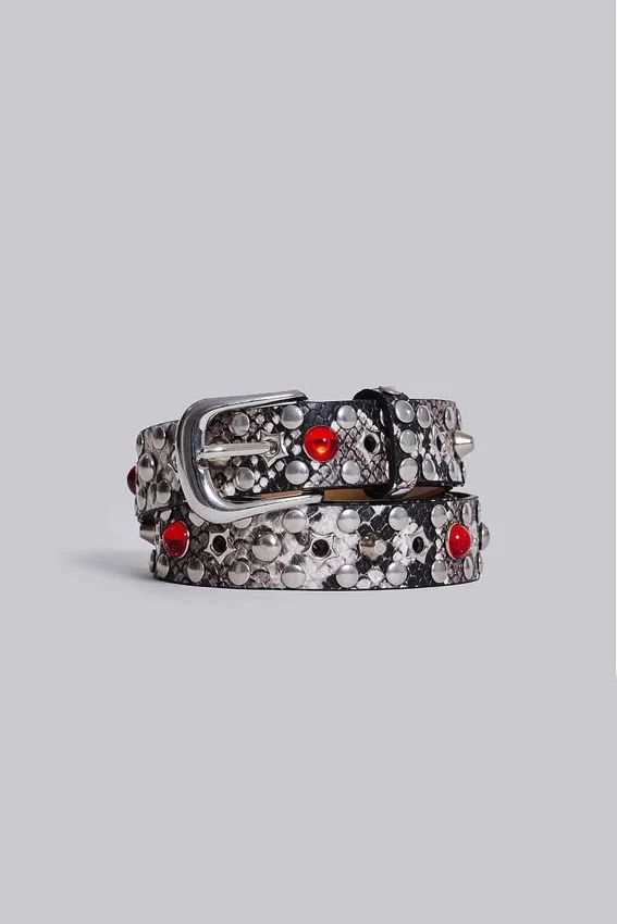 Silver Mamba Belt
