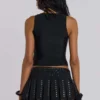 Silvra Studded Tankini Vest