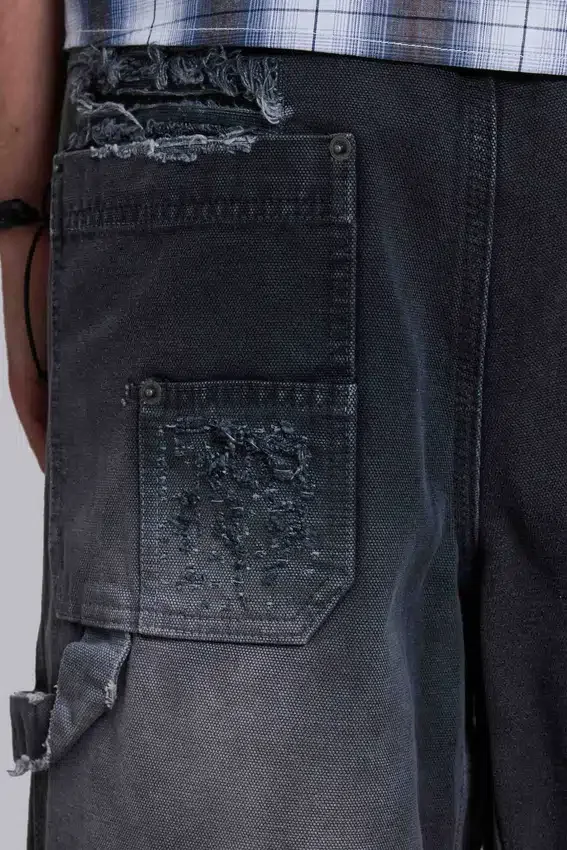 Skate Distressed Carpenter Shorts