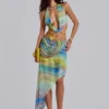 Soleila Backless Halter Top