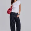 Sonic Embroidered Baggy Jeans