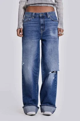 Sonic Jeans in Vintage Blue Wash