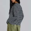 Stripe Long Sleeve Top