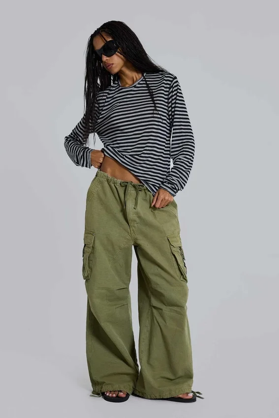 Stripe Long Sleeve Top