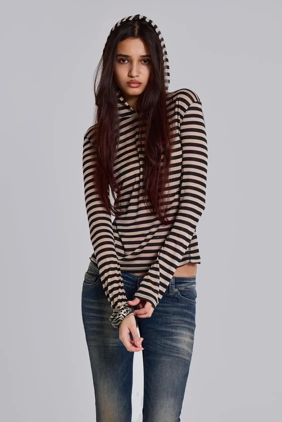 Stripe Mist Hoodie