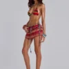 Talina Fringe Mini Skort