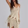 Ursule Crochet Mini Skirt with Real Shells