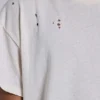 White Moth Cropped T-Shirt