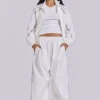 White Vapor Tracksuit Top