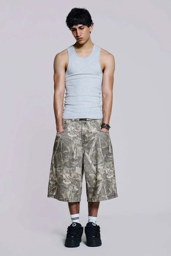 Woodland Camo Colossus Jorts